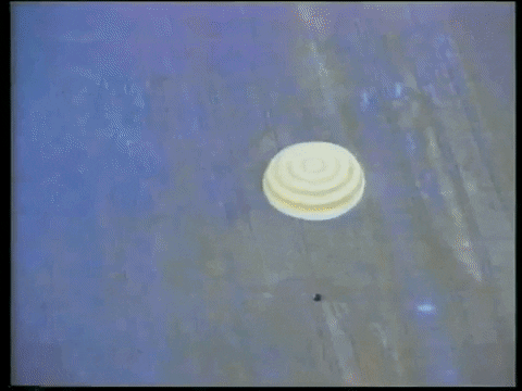 Soyuz Landing GIF by CNES