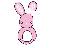 Lapin Hochet Sticker by Rêve en coton