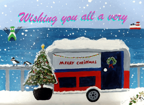 paulinerowson giphygifmaker christmas pauline rowson GIF