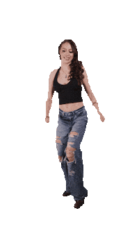 Strong Woman Goodbye Sticker by Aaron B.