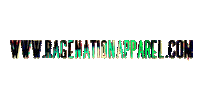 Rage_Nation_Apparel dark galaxy ragenation ragenationapparel Sticker