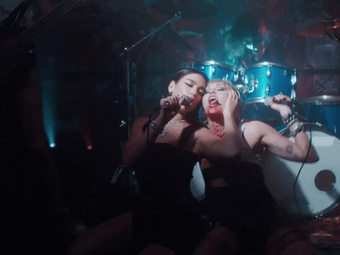 Dua Lipa Prisoner GIF by Miley Cyrus
