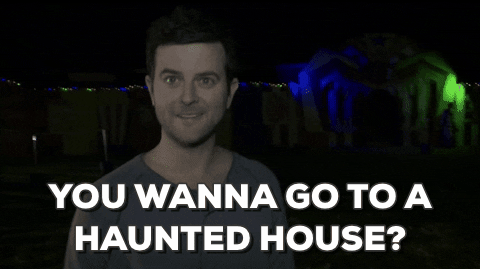 haunted house horror GIF by The Houses October Built 2