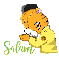 maybank tiger raya lebaran aidilfitri Sticker