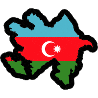 ATTgovaz azerbaijan Sticker