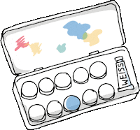 Art School Sticker by krima&isa