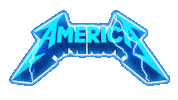 America Metal Sticker by Cavan Infante