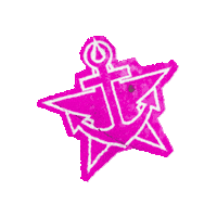 Star Anchor Sticker by SINK THE PINK