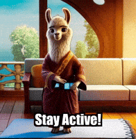 Health Stay Active GIF by dalaillamazen