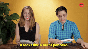 It Looks Like A Burnt Pancake