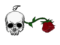Till Death Do Us Part Skull Sticker