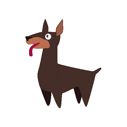 Happy Dog Sticker by pfeffer&MINZ-Verlag