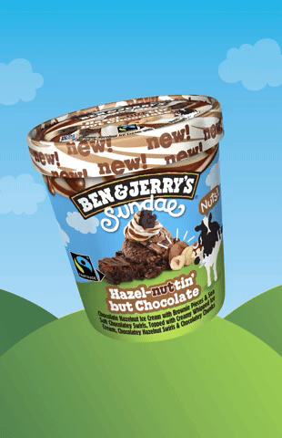 Ben&Jerry's New Flavor Hazel-nutin' But Chocolate