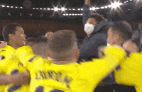 Happy Champions League GIF by DAZN