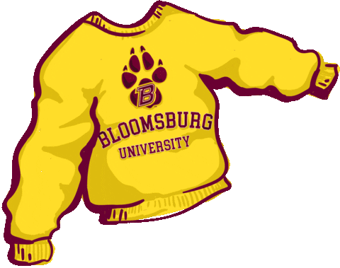 University Bu Sticker