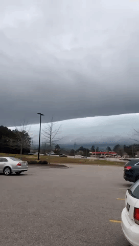 Ominous Clouds Approach Auburn as Tornado-Warned Storms Hit Alabama