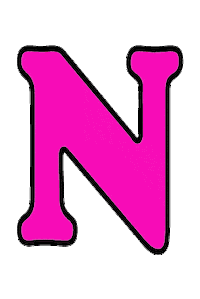 N Sticker