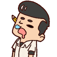 Sleepy Hong Kong Sticker