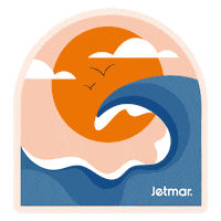 jetmar_viajes beach brasil playa mar Sticker