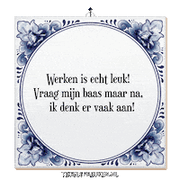 Teamwork Wijsheid Sticker by Tegelspreuken.nl