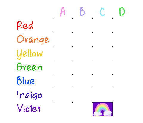 Rainbow Challenge Sticker by Georgina Sasha Krauss