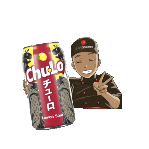 ChuLo_drinks food drinks sushi meal Sticker