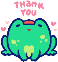 Thanks Thank You Sticker by Sunshunes