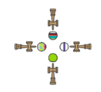 kendama Sticker by Sweets Kendamas