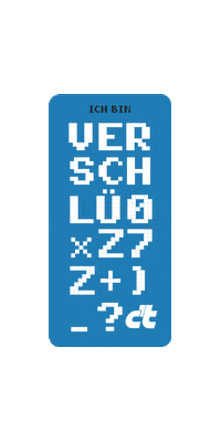 Nerd Code Sticker by c't Magazin