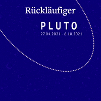 horoskop_de planet pluto retrograde GIF