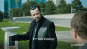 Just Kidding Laugh GIF by PeacockTV
