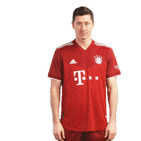 Come In Robert Lewandowski Sticker by FC Bayern Munich