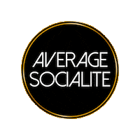 AverageSocialite averagesocialite average socialite Sticker