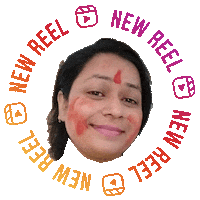 Vaishalikahale Sticker by BORN ON INSTAGRAM