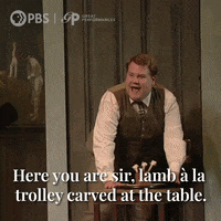 James Corden Comedy GIF by GREAT PERFORMANCES | PBS