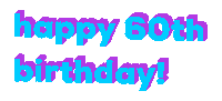 60Th Birthday Sticker by Alissandra