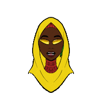 excuse me gif artist Sticker