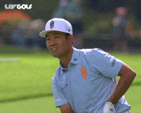 Kevin Na Waiting GIF by LIV Golf