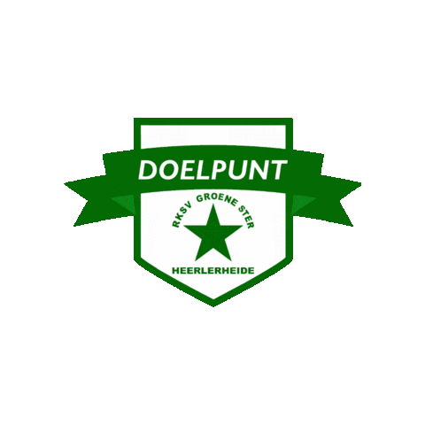 Doelpunt Heerlen Sticker by Groene ster