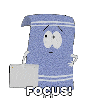 Listen Up Focus Sticker by South Park