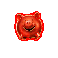 Money Pig Sticker by DoubleU Casino