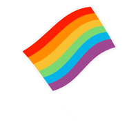 Rainbow Happy Pride Sticker by Budapest Pride