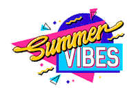 Summer Summervibes Sticker