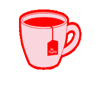 Tea Sticker by Strawberry Publishing