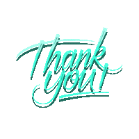 Olifrape typography thanks lettering thankyou Sticker