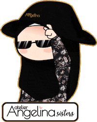 Sisters Bestie Sticker by Atelier Angelina