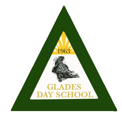 GladesDaySchool football soccer baseball volleyball Sticker
