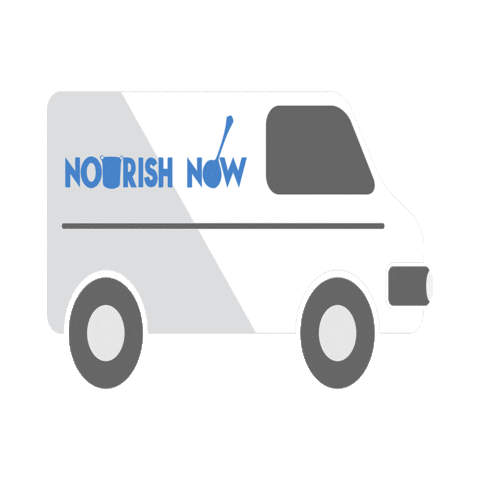nourishnow now moco nourish fanny pack Sticker