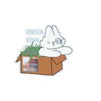 Guinea Pig Bunny Sticker by La Pradera Online