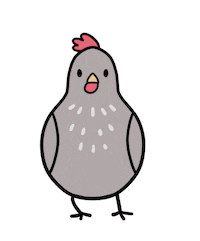 Chicken Happy Dance Sticker